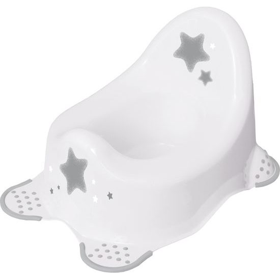 KEEEPER 18648 ADAM STARS Bílý protiskluzový kosmický nočník