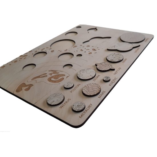 Puzzle sluneční soustavy