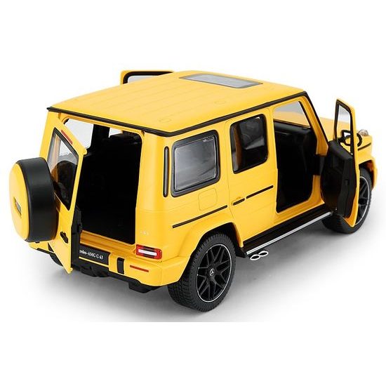 Rastar auto na diaľkové ovládanie Mercedes Benz G63 1:14 žlté