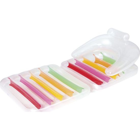 Nafukovací matrace, křeslo 201 x 89 cm Bestway, barevná