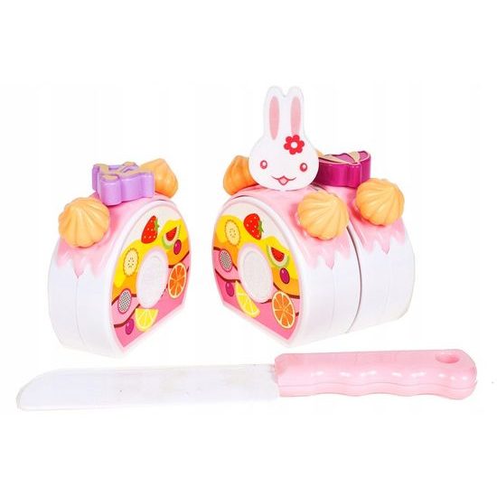 Narozeninová sada dort růžová 75 součástí DIY Cake