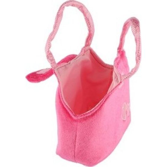 Pejsek v růžové kabelce