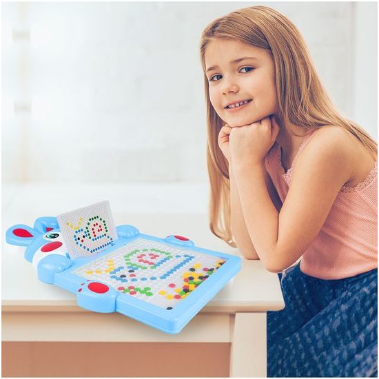 Magnetická tabulka Zajíček - modrá