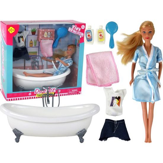 Panenka Lucy s koupelnovou sadou