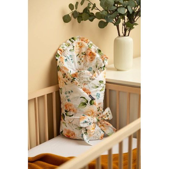 Dětská zavinovačka 75x75cm Pivoňky