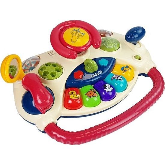 Interaktivní hrací volant pro batolata