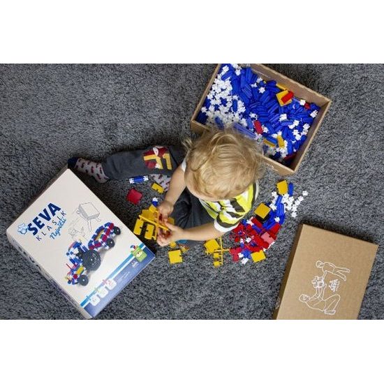 Největší Stavebnice SEVA KLASIK - 1162ks