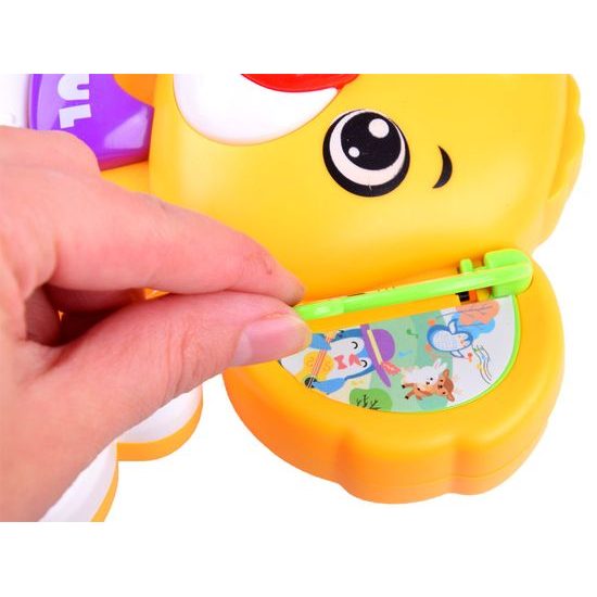 Interaktivní pianko pro nejmenší se světlem a zvukem Koala žlutá