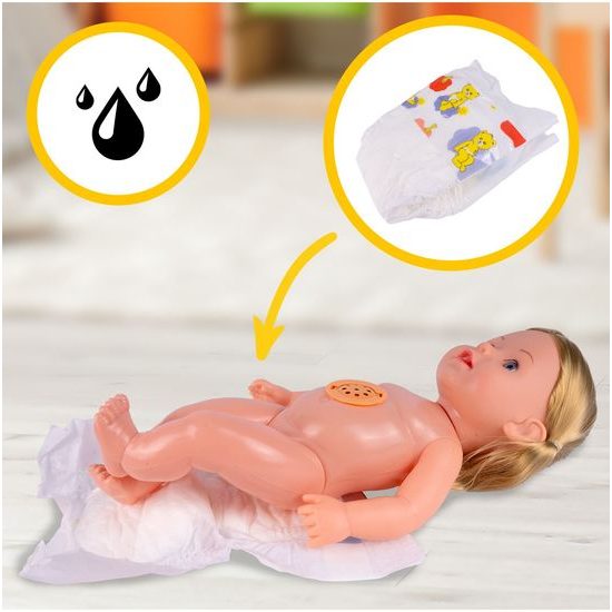 Interaktivní mluvící panenka s příslušenstvím Lucky Doll 33 cm