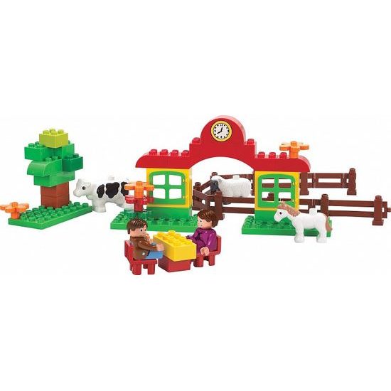 Blocki Mubi stavebnice Veselá zahrádka 69 dílů