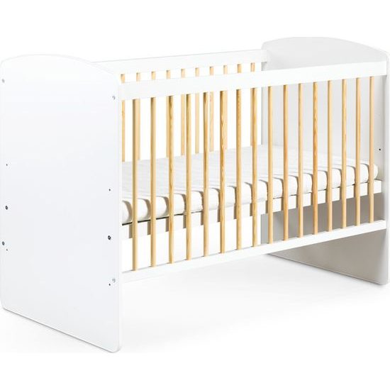 Dětská postýlka Klups Karolina II bílá+borovice