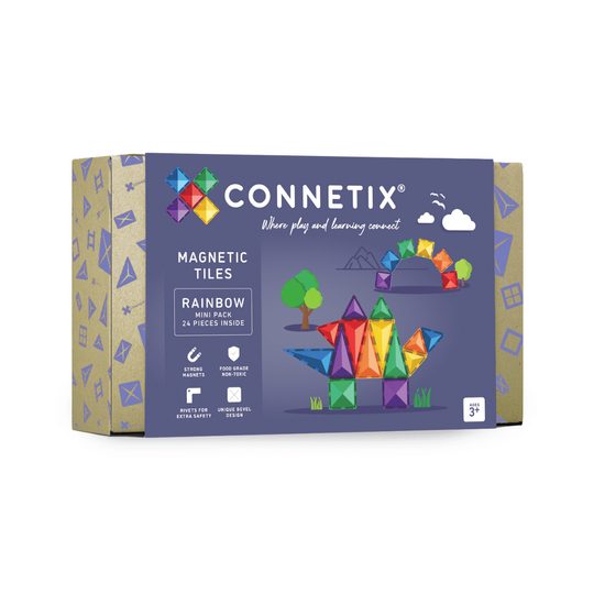 Duhová Mini sada Connetix Rainbow Mini pack 24ks
