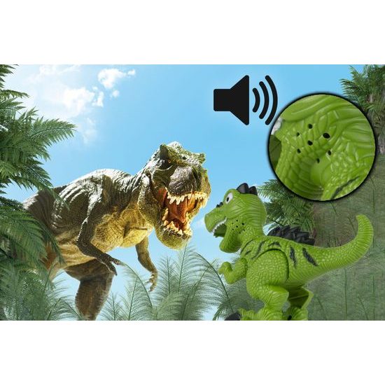 Interaktivní dinosaurus se světlem a zvuky T-Rex