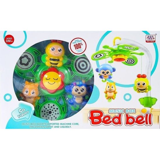 Dětský kolotoč nad postýlku květina