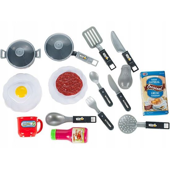 Dětská kuchyňka se zvuky a světlem Interest Kitchen modrá