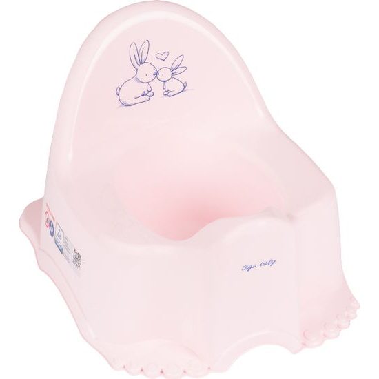 Dětský nočník Bunny růžový