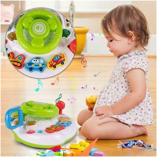 Interaktivní volant pro nejmenší se světlem a zvukem Baby Drive