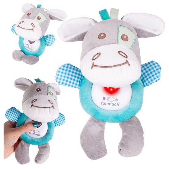 Interaktivní plyšový oslík Baby Calm