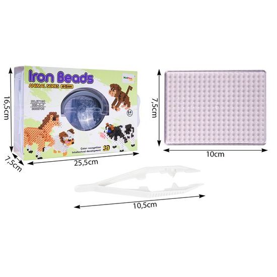 Zažehlovací korálky Iron Beads 3D Zvířátka 3000 kusů