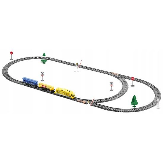 Doris dětská vláčkodráha na baterie se světlem High Speed Train