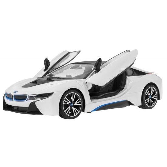 Rastar auto na dálkové ovládání BMW i8 1:14 bílé