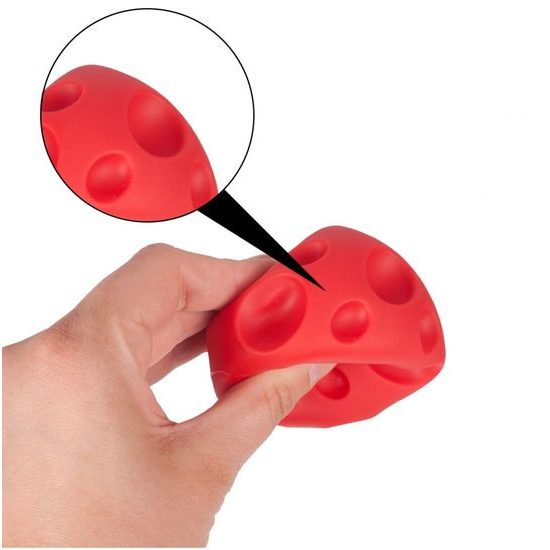 Senzorické míčky pro nejmenší Soft Rubber Ball 8 kusů