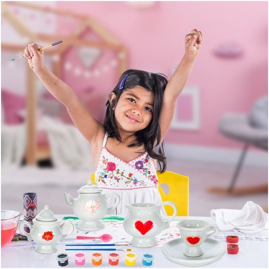 Malování a zdobení kamenů pro děti Ceramic Painting