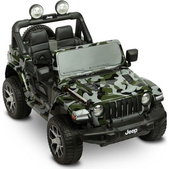 Elektrické terénní auto Toyz - Jeep Rubicon Camo