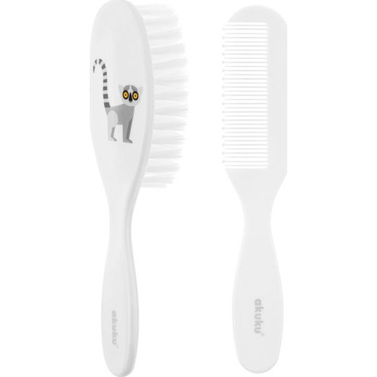 Kartáček a hřebínek Akuku Lemur