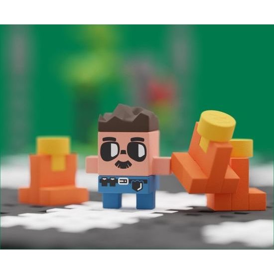 MARIOINEX Stabevní bloky Mini waffle city 280ks