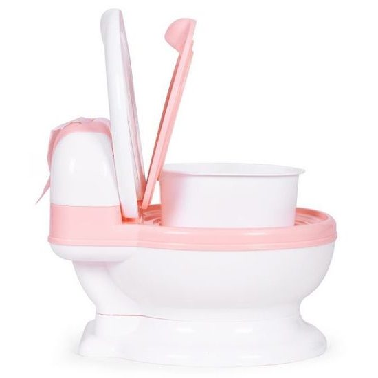 Ecotoys dětský nočník růžovo-bílý