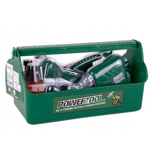 Sada dětského nářadí ve skříňce Power Tool
