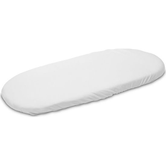 Bambusové prostěradlo do kočárku 35x75cm, bílé