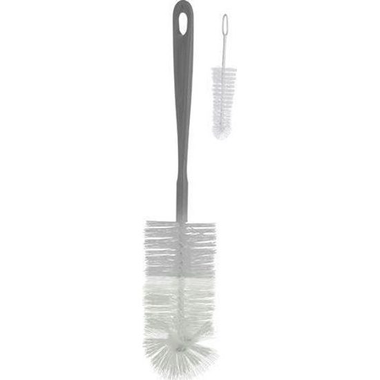 Kartáč na láhve a dudlíky, šedá