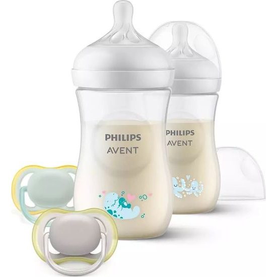 Sada 2 kojeneckých lahví Natural Philips Avent