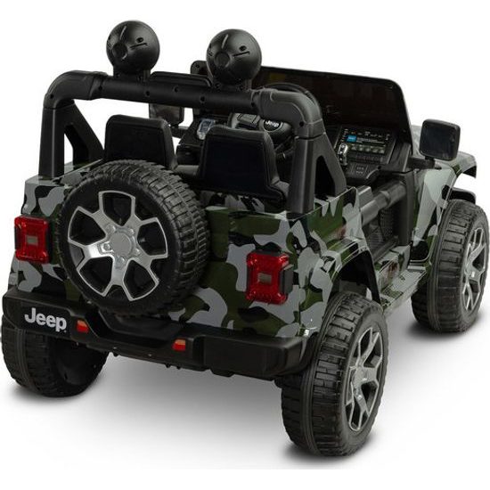 Elektrické terénní auto Toyz - Jeep Rubicon Camo