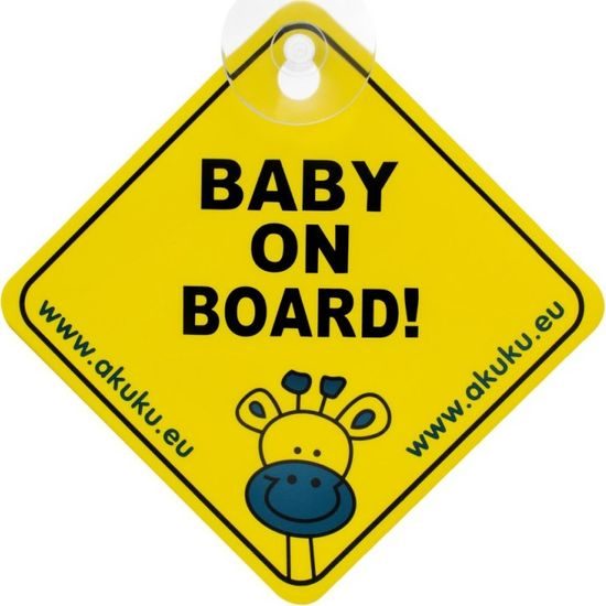 Výstražná značka BABY ON BOARD