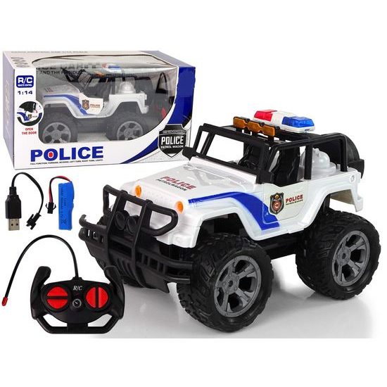Policejní auto na dálkové ovládání Police Super Car 1:14