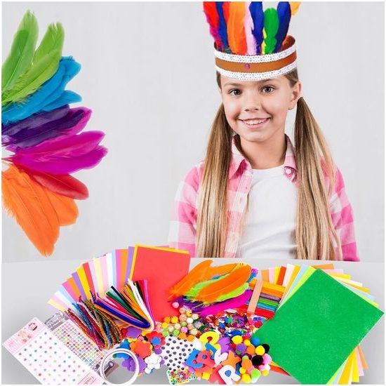 Velká kreativní sada Mega Kraft Kit - 1120 součástí