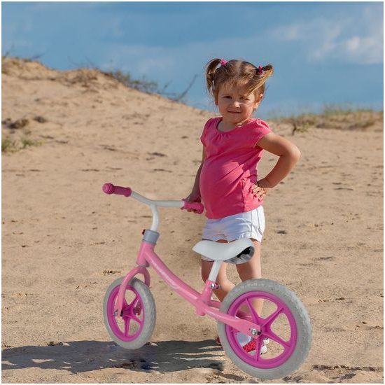 SMONTOVÁNO Dětské odrážedlo Trevis 12" růžové