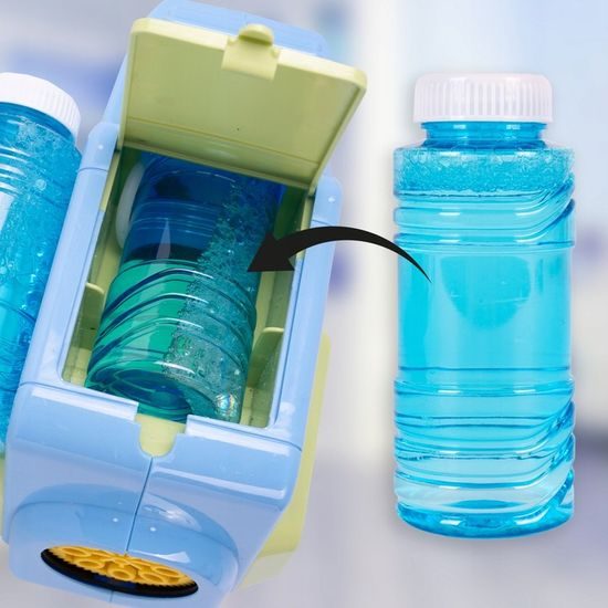 Dětská sekačka s bublifukem 2v1 Bubble Maker - modrá