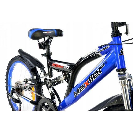 Mexller odpružené dětské kolo FOXER 20" modrá