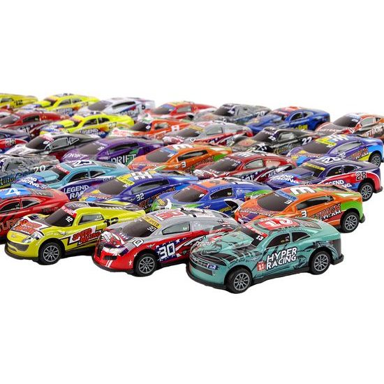 Sestava 50 kovových autíček Metal Alloy Cars