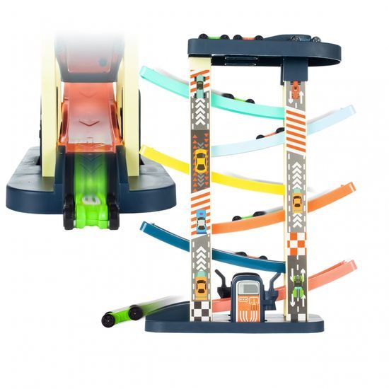 Skluzavka se 6 autíčky Car Ramp