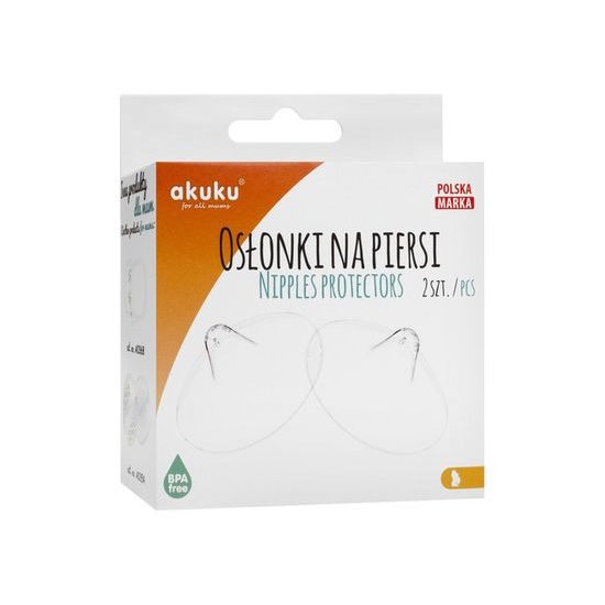Chrániče prsních bradavek Akuku 2 ks