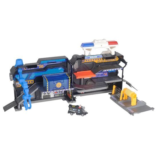 Skladacia parkovacia garáž s 2 autíčkami, svetlami a zvukmi City Action