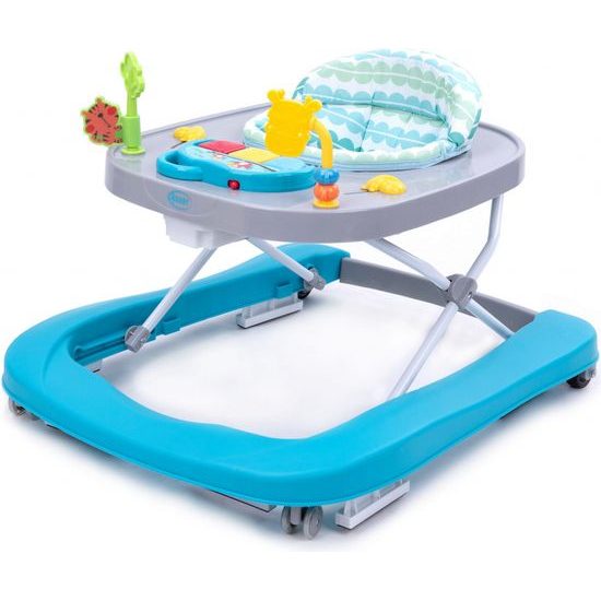 4Baby dětské vzdělávací chodítko Walk N Push tyrkysové