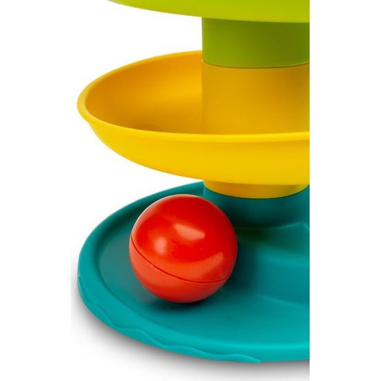 Edukační hračka - basketbalový tobogán se lvem