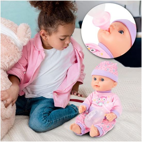 Interaktivní panenka s příslušenstvím Baby Dream 31 cm