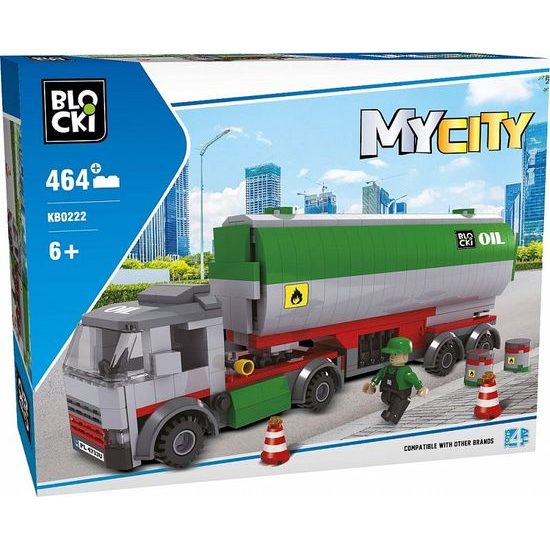 Blocki MyCity stavebnice cisterna 464 dílků